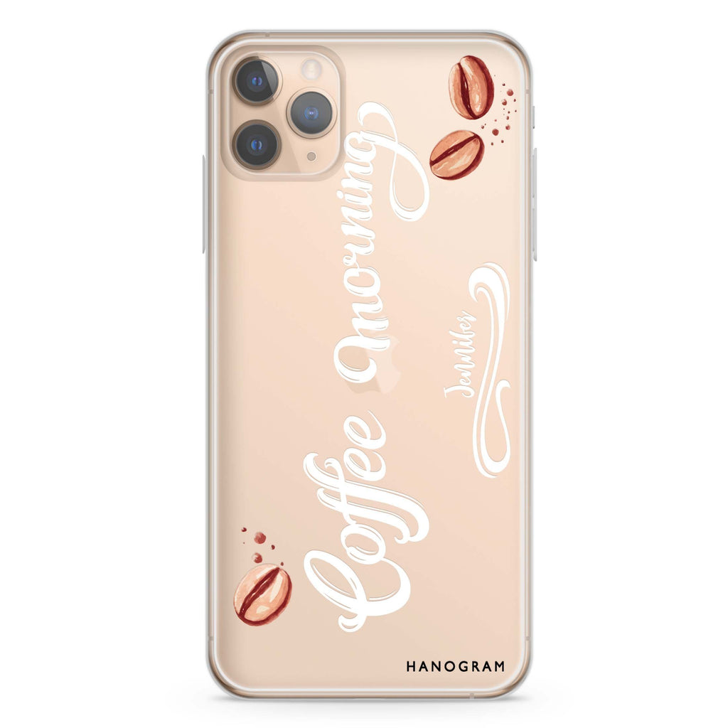Coffee & Me iPhone 11 Pro Max 水晶透明保護殼