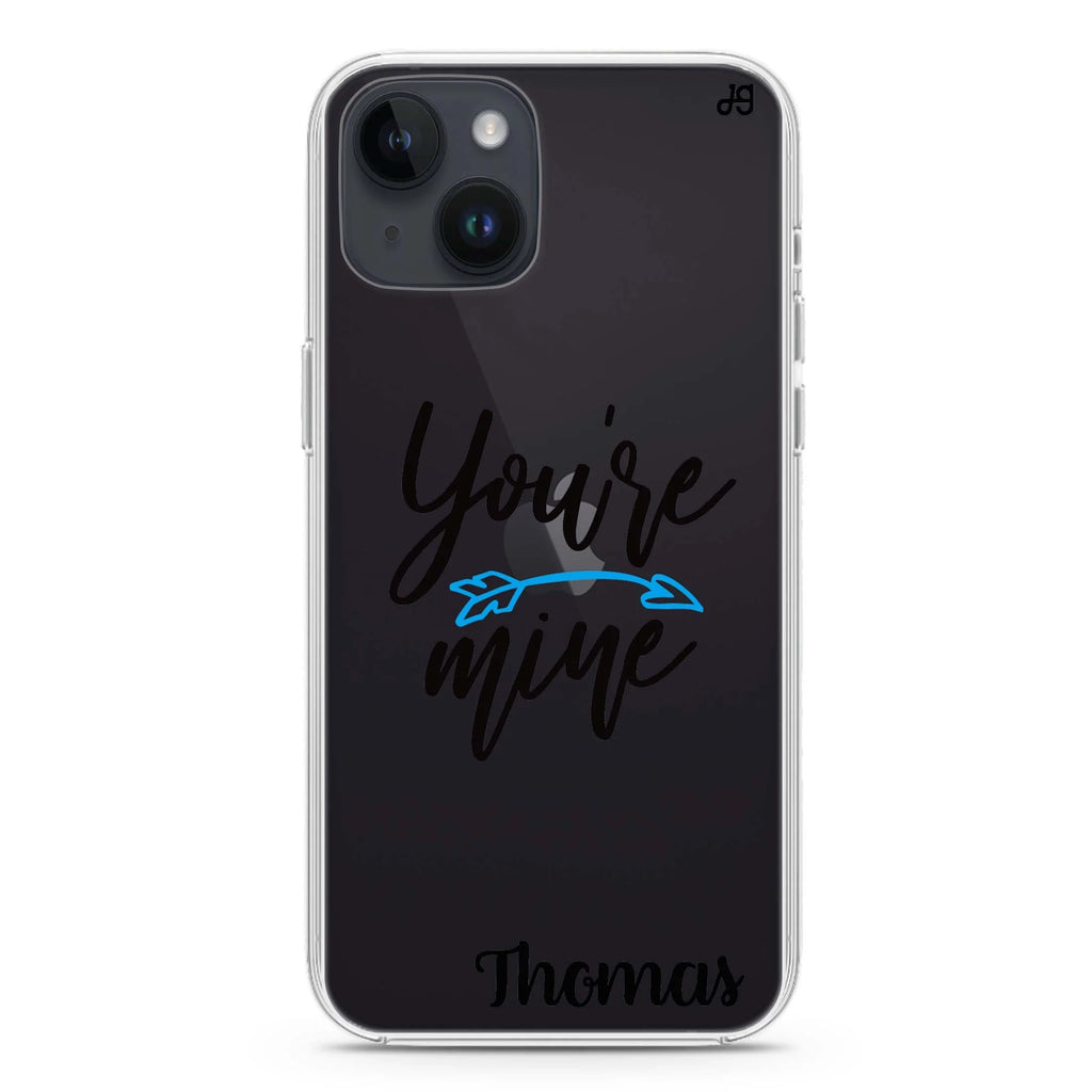 You are mine I iPhone 14 水晶透明保護殼