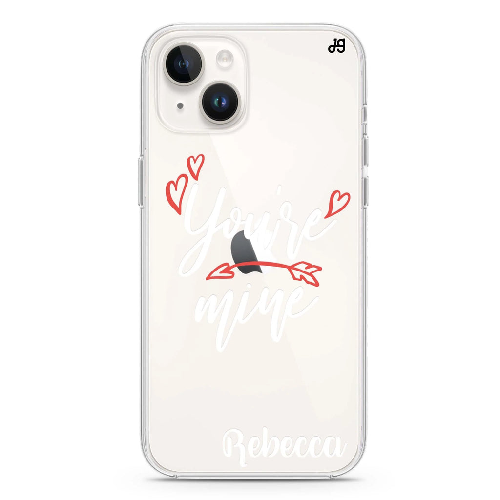 You are mine II iPhone 14 plus 水晶透明保護殼