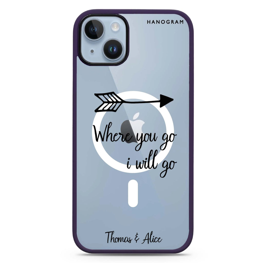 Always love together iPhone 14 Plus Magsafe 兼容防衝擊保護殼