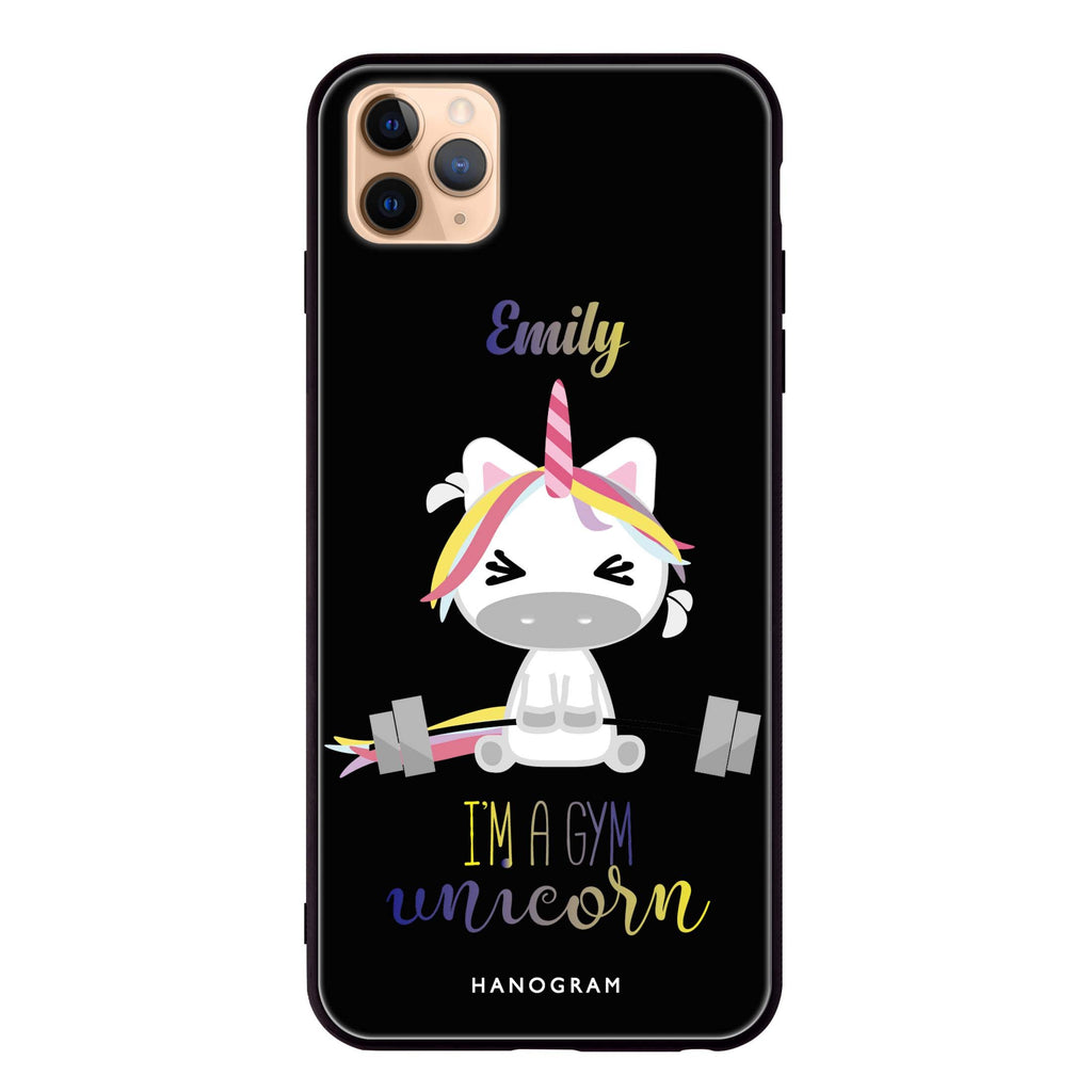 Gymnast Unicorn iPhone 11 Pro Max 超薄強化玻璃殻