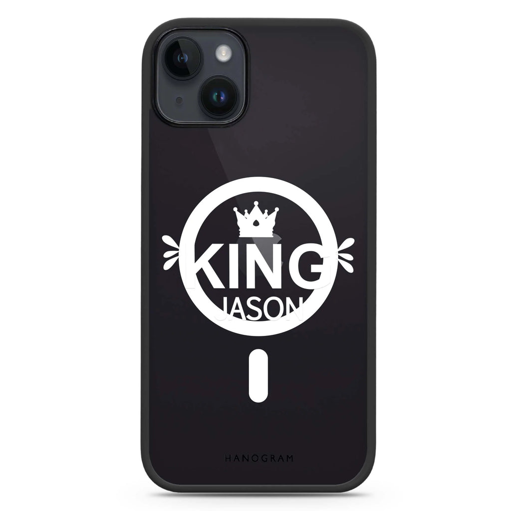 I am the king iPhone 14 Plus Magsafe 兼容防衝擊保護殼