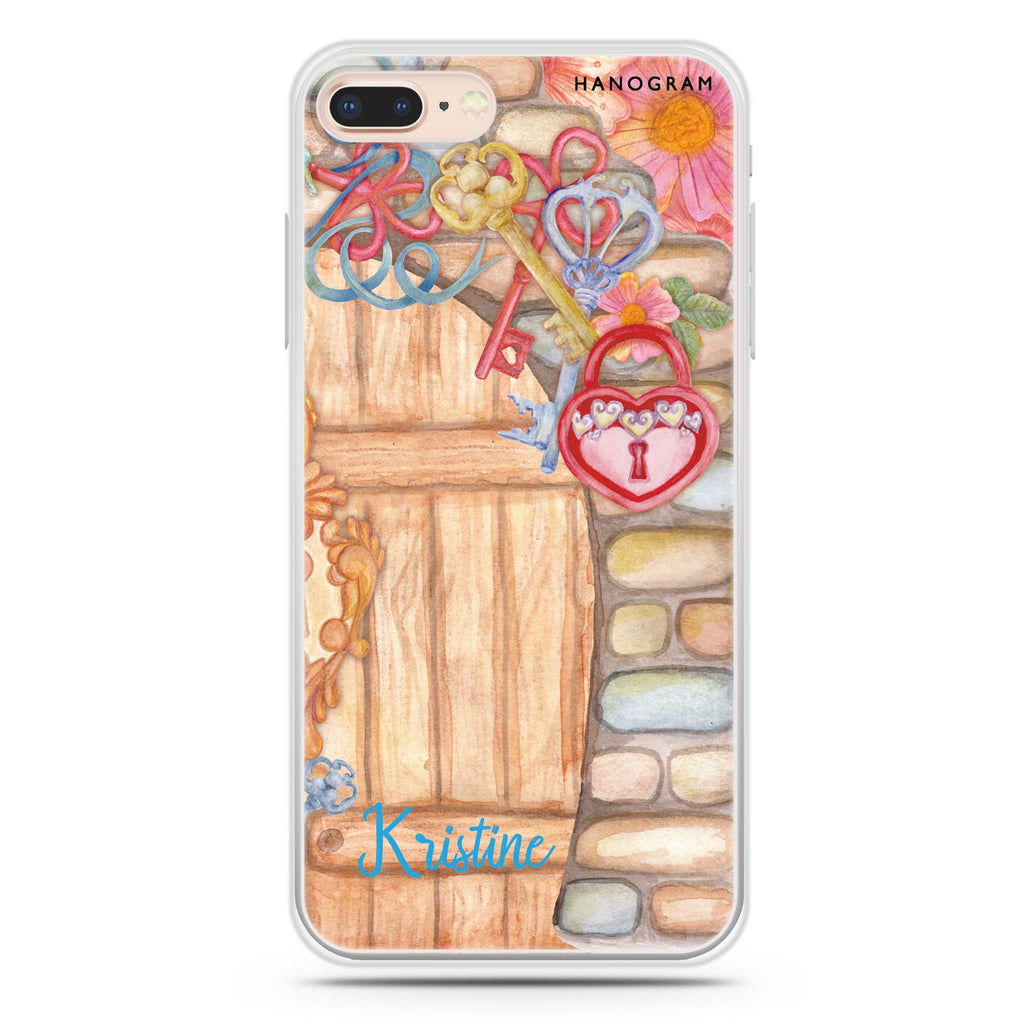 Love Castle II iPhone 8 Plus 水晶透明保護殼