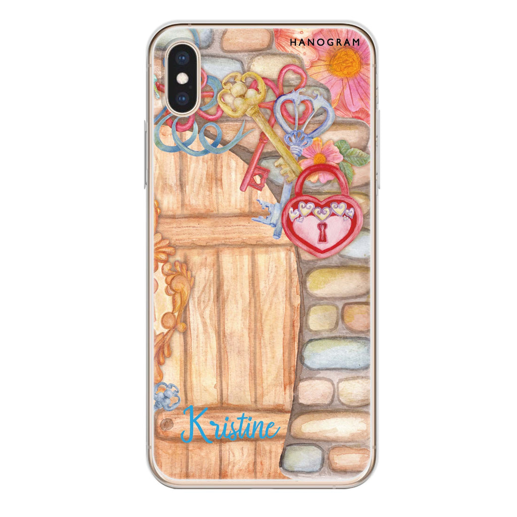 Love Castle II iPhone XS 水晶透明保護殼