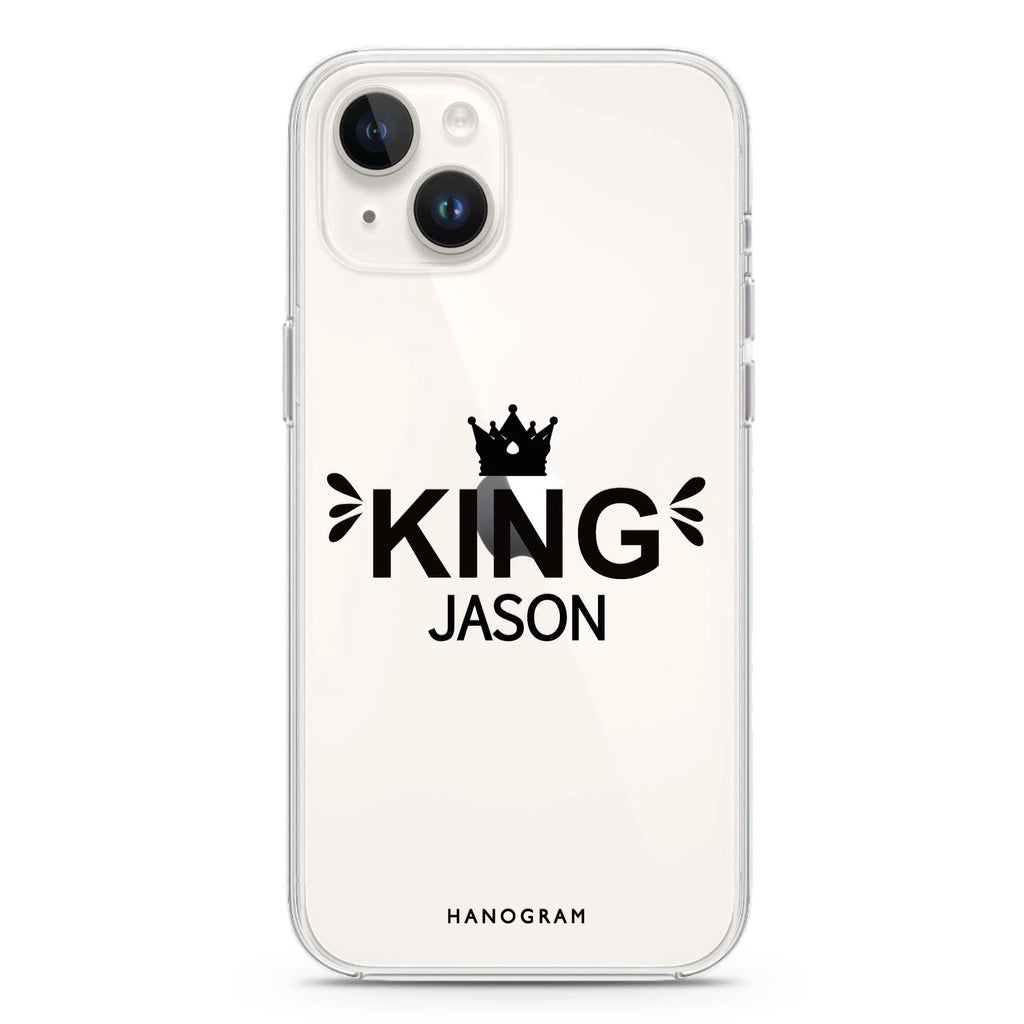 I am the king iPhone 14 水晶透明保護殼