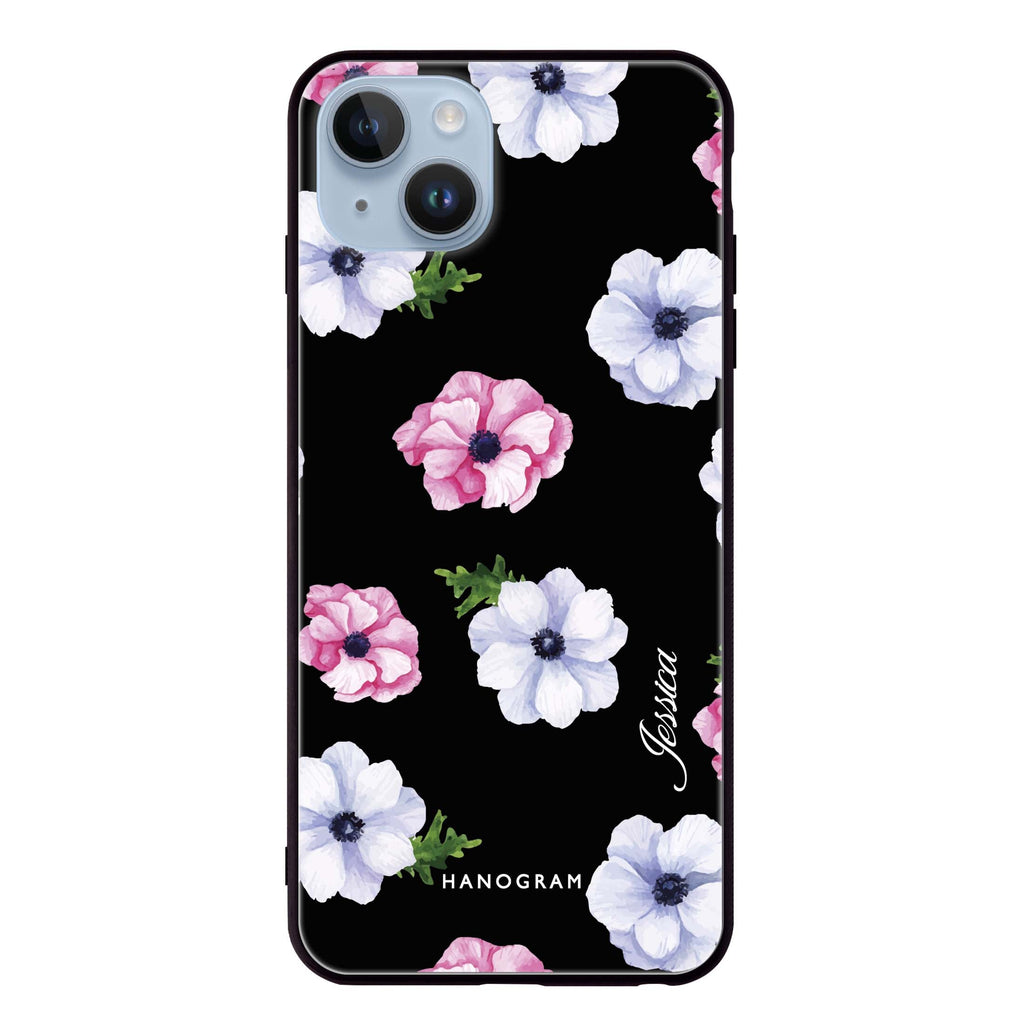 Ideal floral iPhone 13 Mini 超薄強化玻璃殻