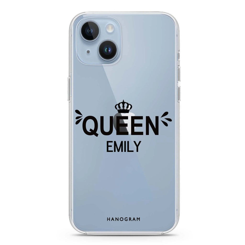 I am the queen iPhone 14 水晶透明保護殼