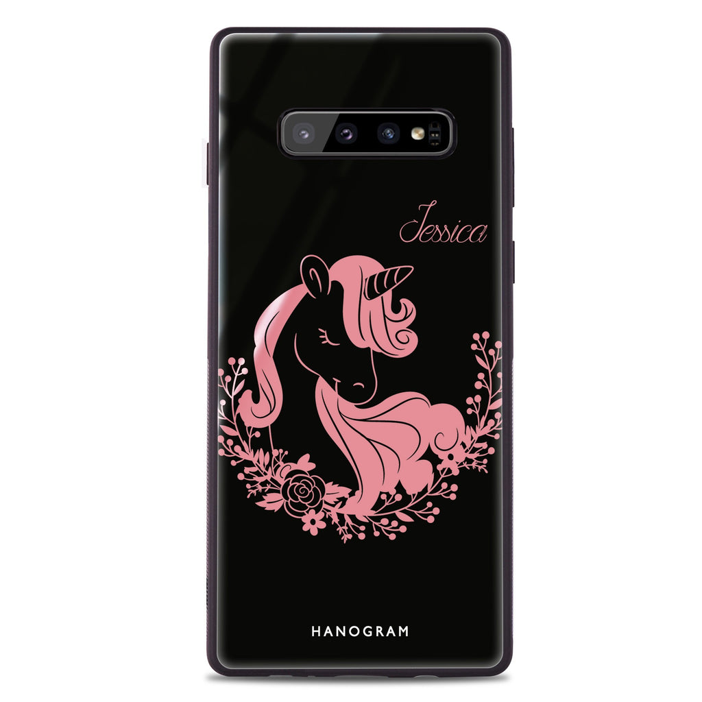 Silhouette Unicorn Samsung 超薄強化玻璃殻