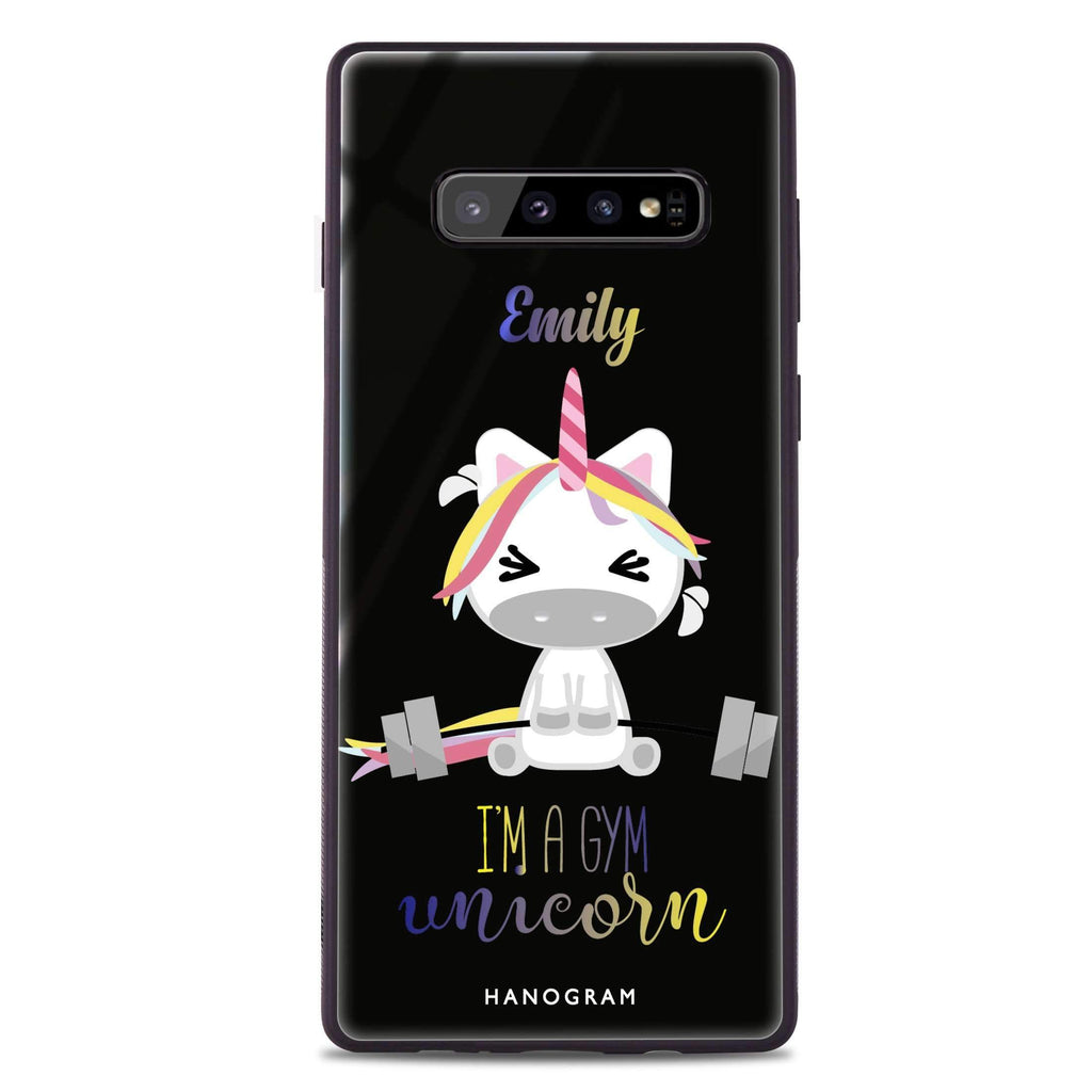 Gymnast Unicorn Samsung 超薄強化玻璃殻