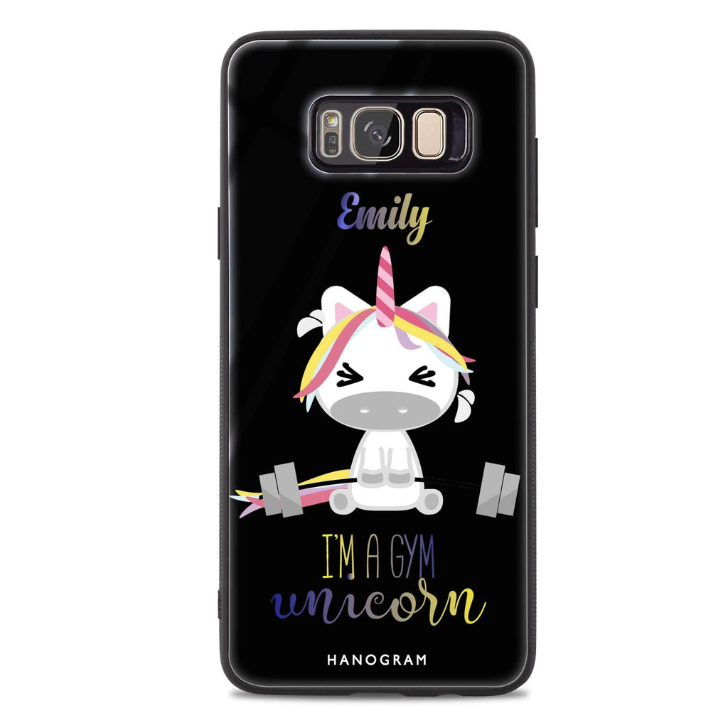 Gymnast Unicorn Samsung S8 Plus 超薄強化玻璃殻