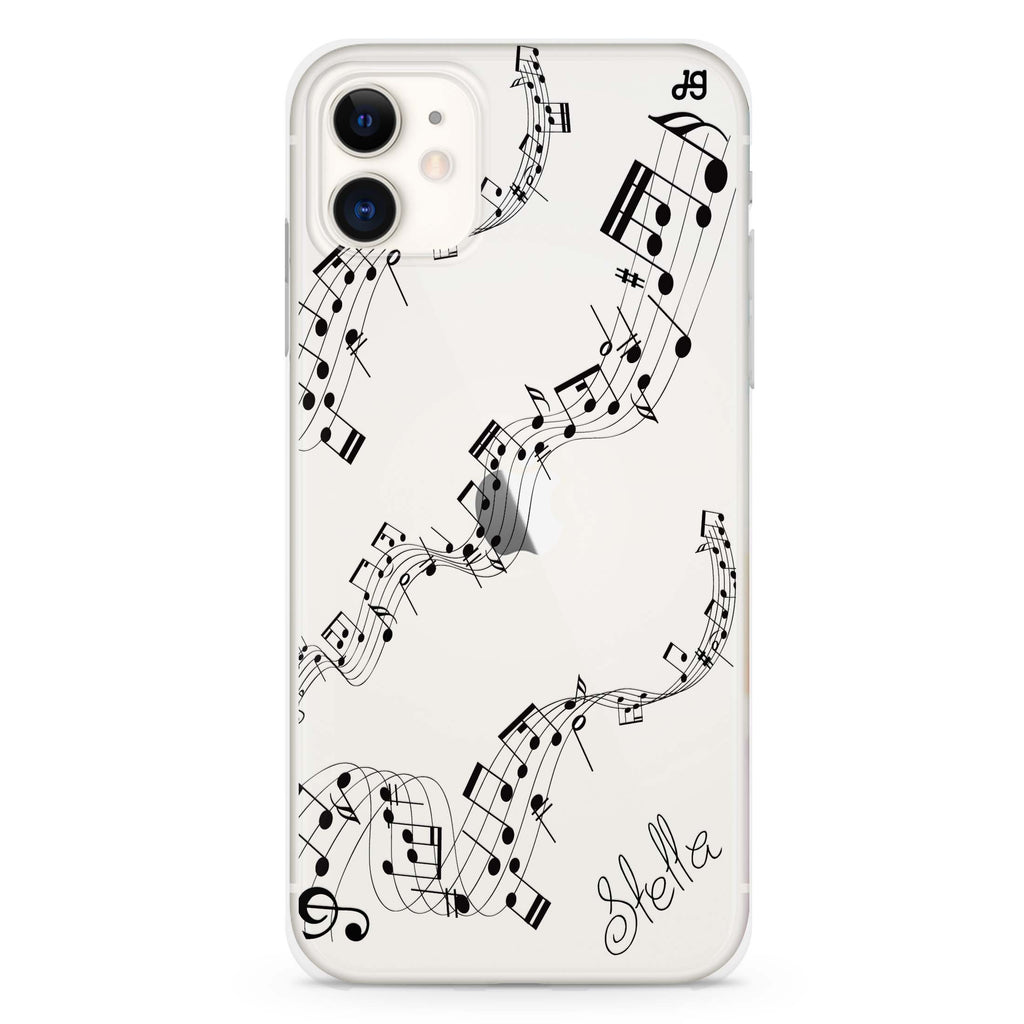 Music iPhone 11 水晶透明保護殼