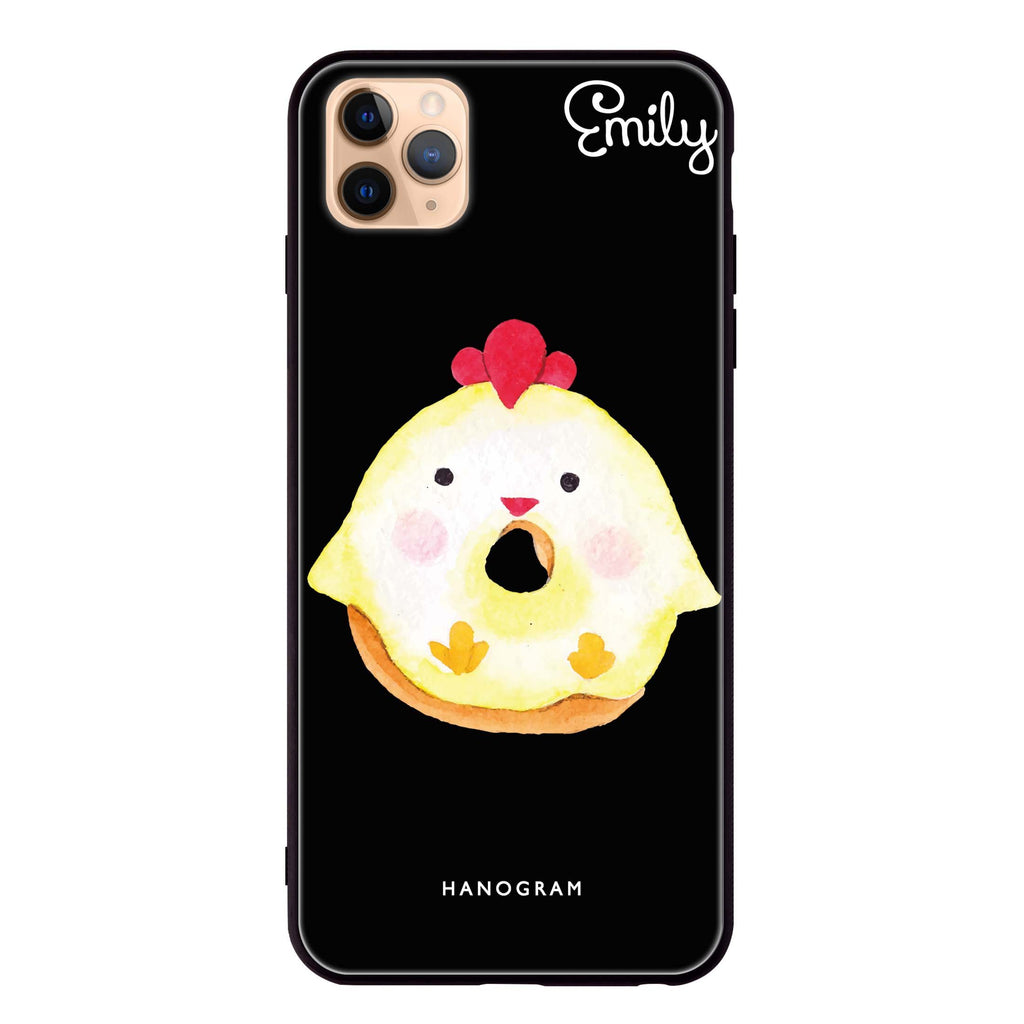Sweet donut chick iPhone 11 Pro 超薄強化玻璃殻