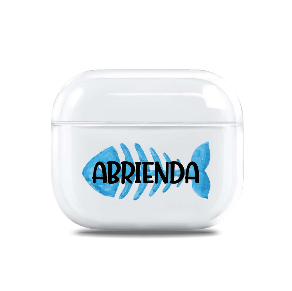 Fish Bone AirPods 透明保護殻