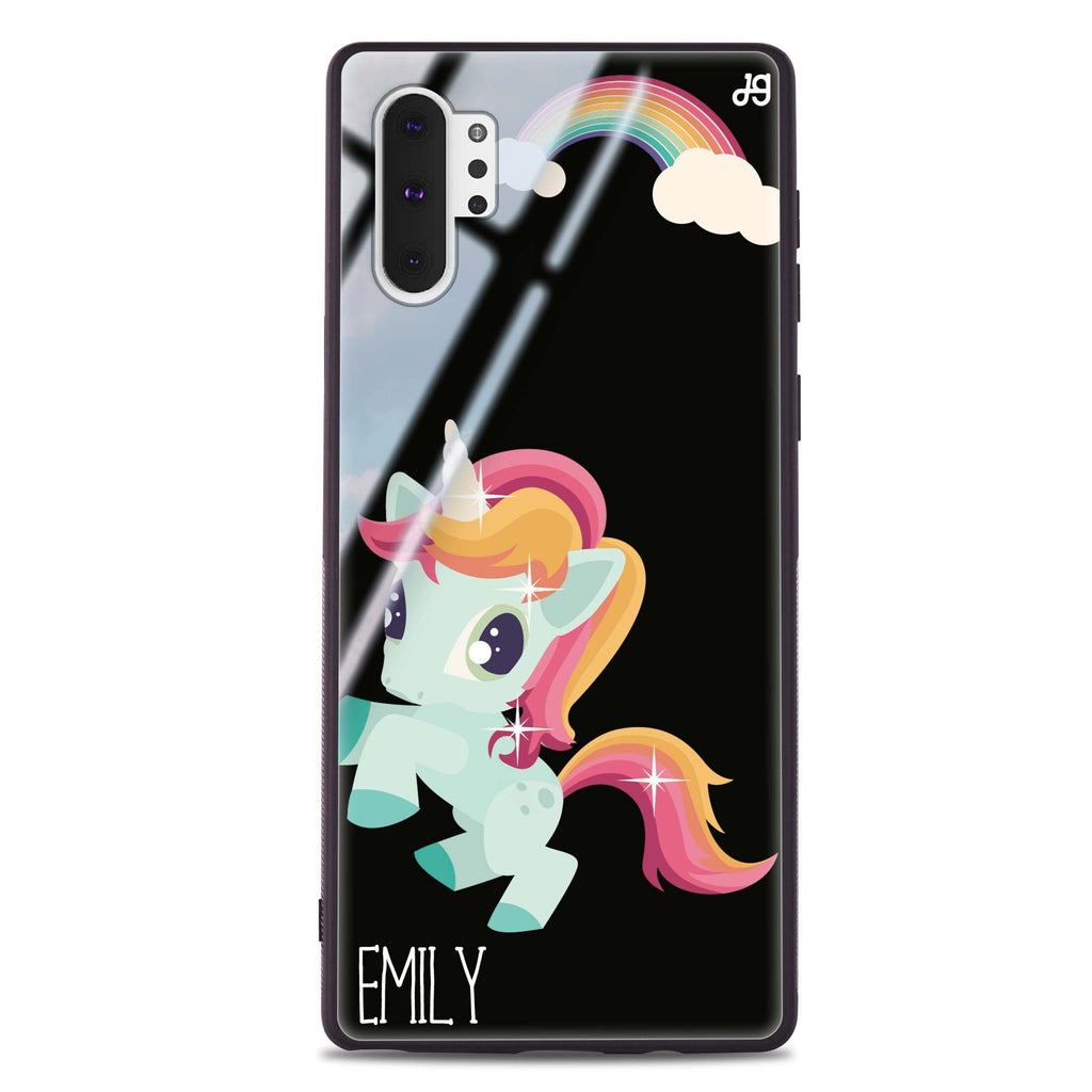 Lovely Unicorn II Samsung Note 10 Plus 超薄強化玻璃殻