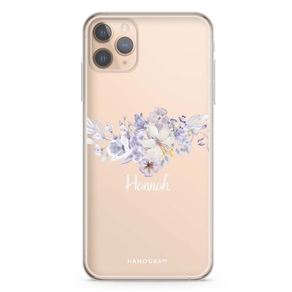 Serene Flowers & Me iPhone 11 Pro Max 水晶透明保護殼