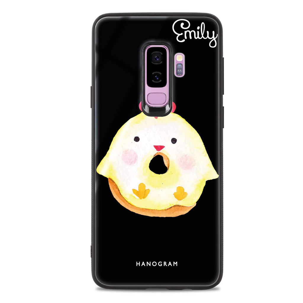 Sweet donut chick Samsung S9 Plus 超薄強化玻璃殻