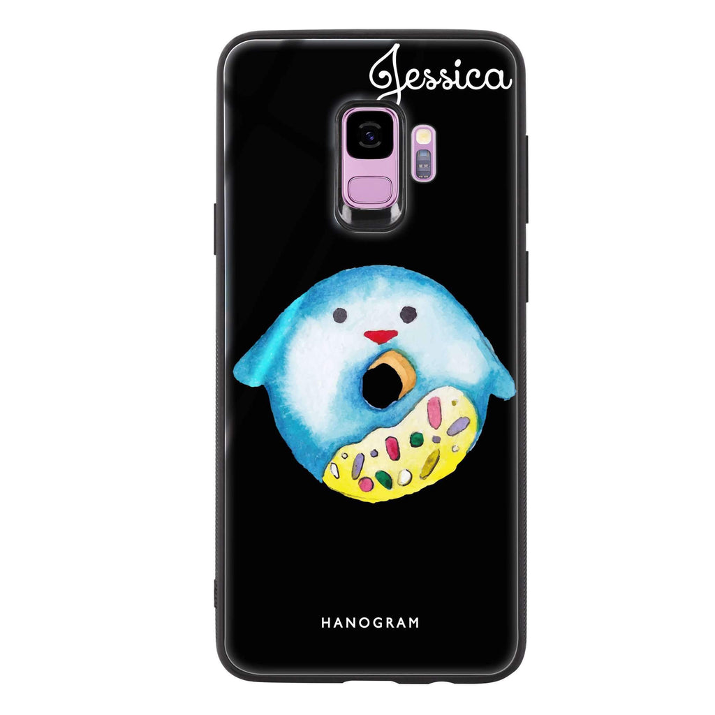 Sweet donut penguin Samsung S9 超薄強化玻璃殻