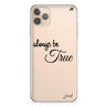 Always be true love with passion II iPhone 11 Pro 水晶透明保護殼