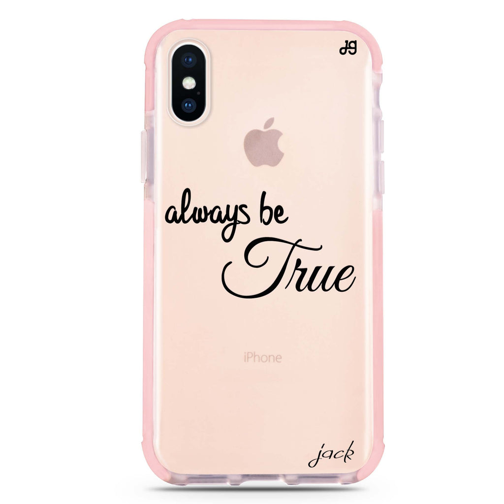 Always be true love with passion I iPhone XS Max 吸震防摔保護殼