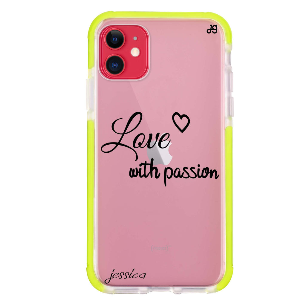 Always be true love with passion II iPhone 11 吸震防摔保護殼