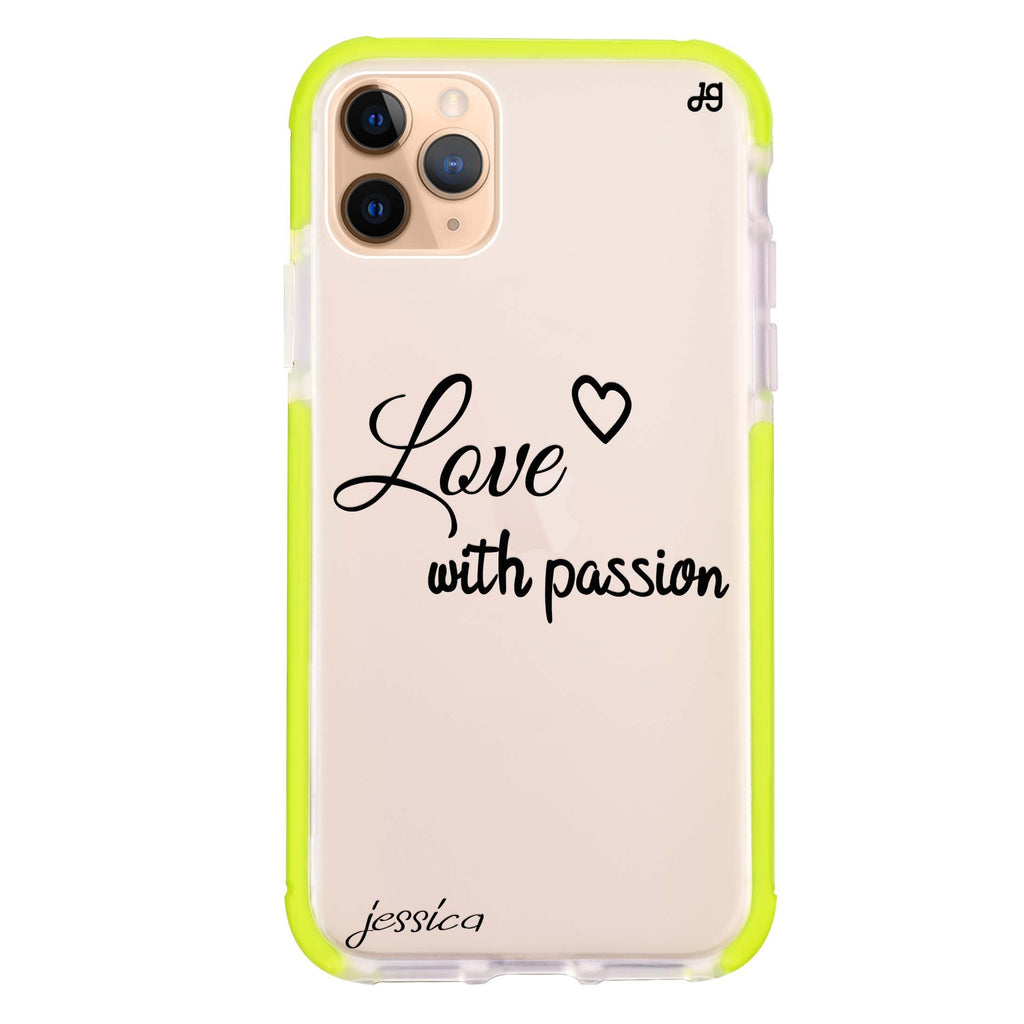 Always be true love with passion II iPhone 11 Pro Max 吸震防摔保護殼