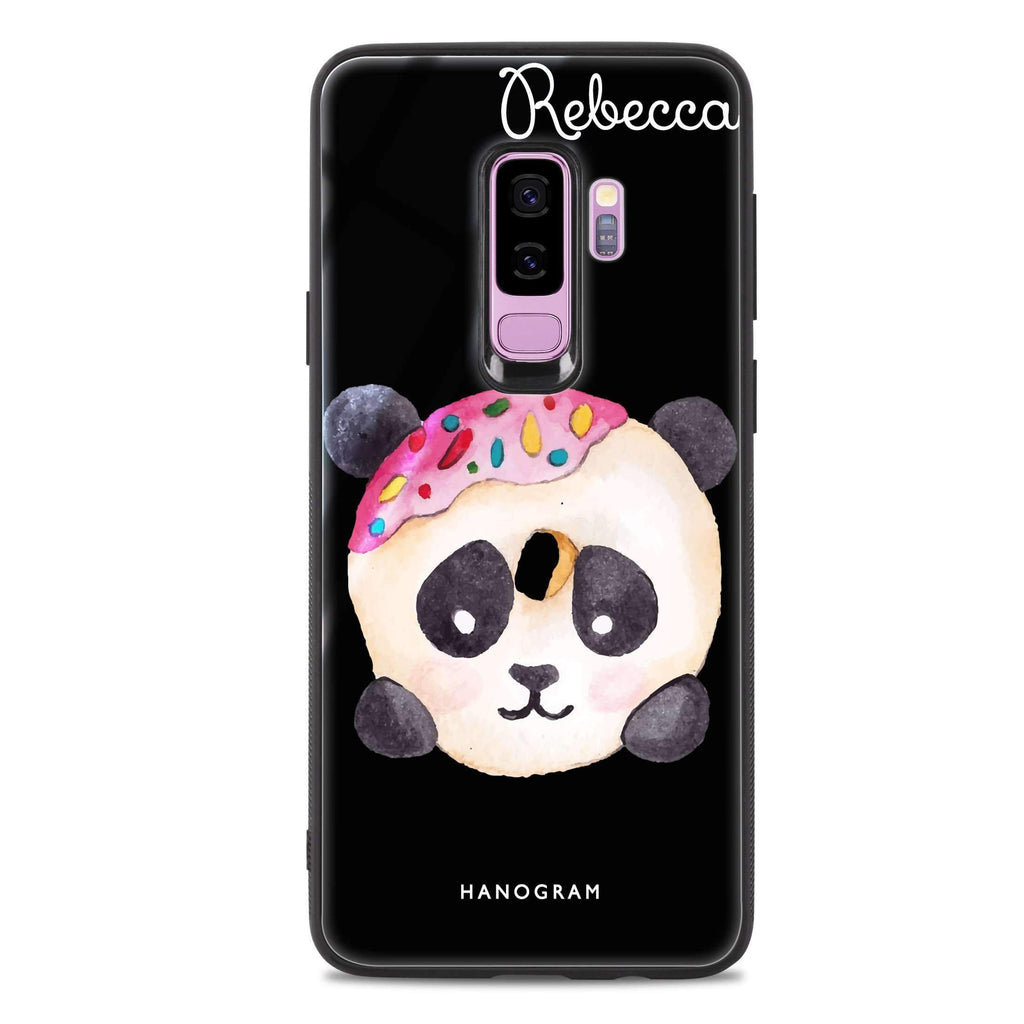 Sweet donut panda Samsung S9 Plus 超薄強化玻璃殻
