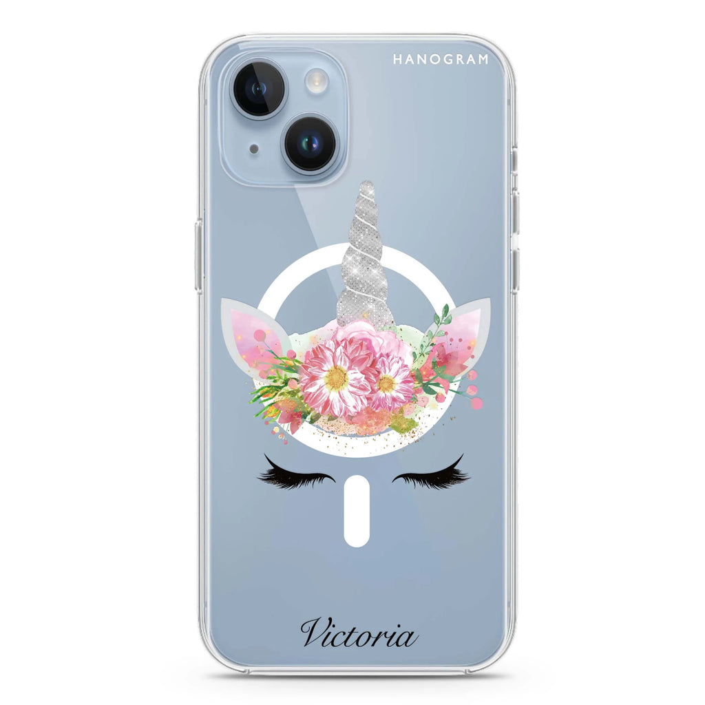 Unicorn's Brow iPhone 14 Plus Magsafe 兼容水晶透明保護殼