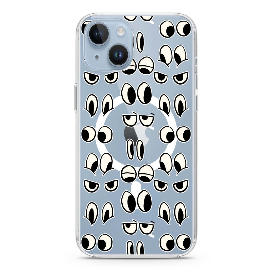 Look at me iPhone 14 Plus Magsafe 兼容水晶透明保護殼