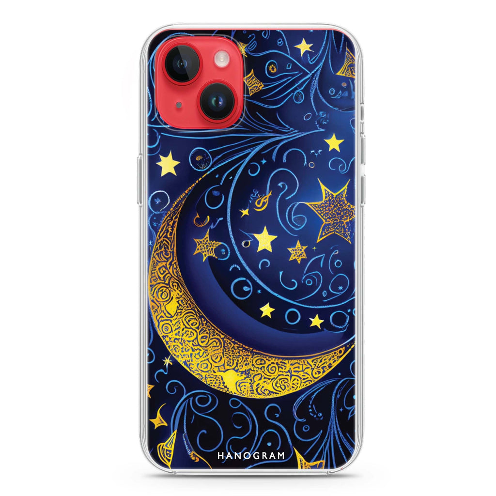 Big Moon iPhone 14 Plus Magsafe 兼容水晶透明保護殼