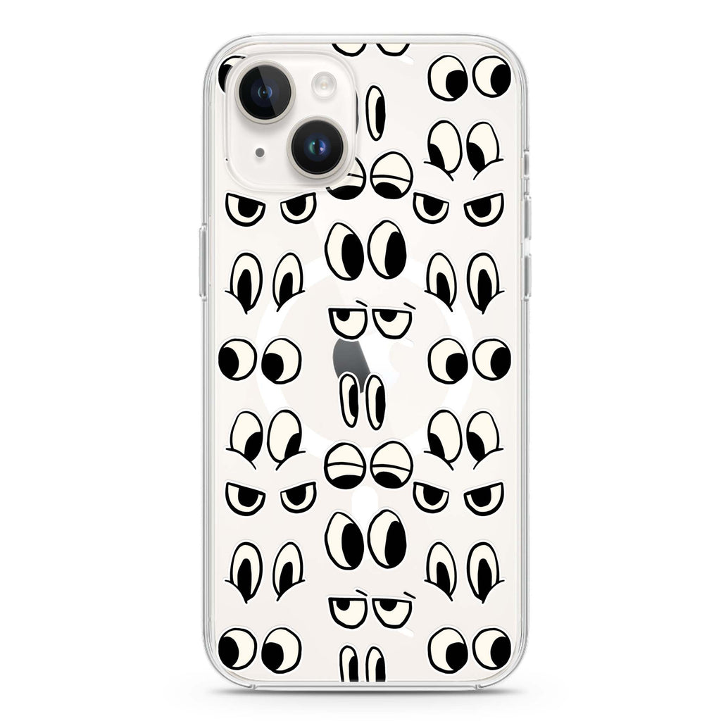 Look at me iPhone 14 Magsafe 兼容水晶透明保護殼
