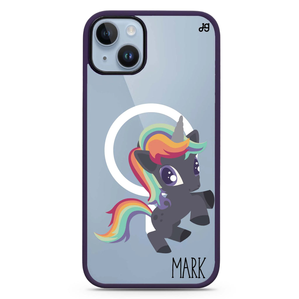 Lovely Unicorn I iPhone 14 Plus Magsafe 兼容防衝擊保護殼