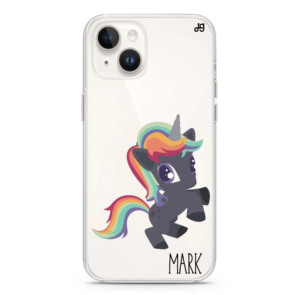 Lovely Unicorn I iPhone 14 plus 水晶透明保護殼