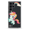 Lovely Unicorn II Samsung Galaxy Ultra 可加名字透明保護殼，適用 S26/S25/S24/S23 Ultra，圖1