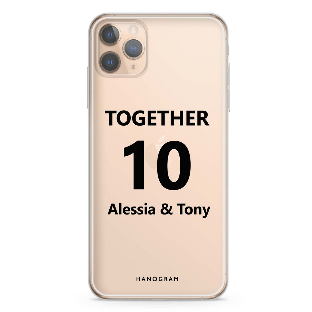 Love story iPhone 11 Pro Max 水晶透明保護殼
