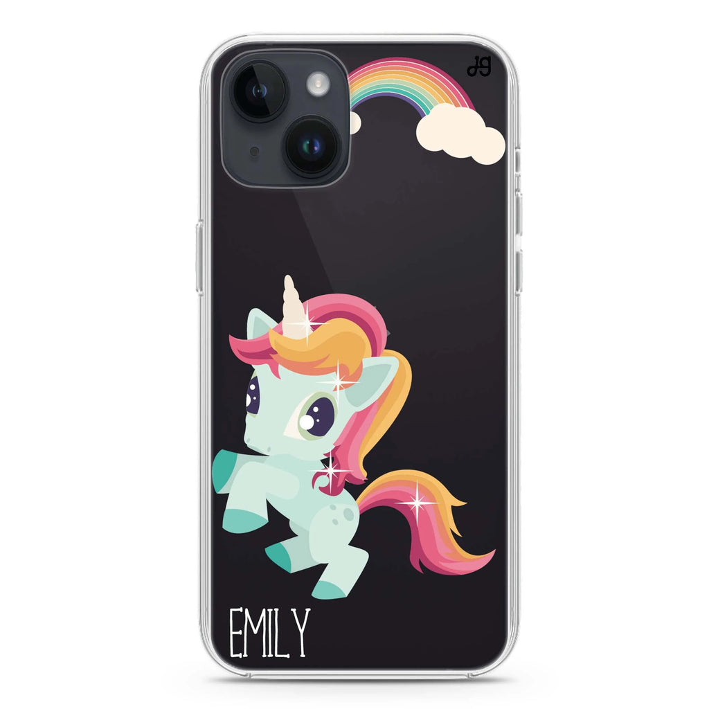 Lovely Unicorn II iPhone 14 水晶透明保護殼