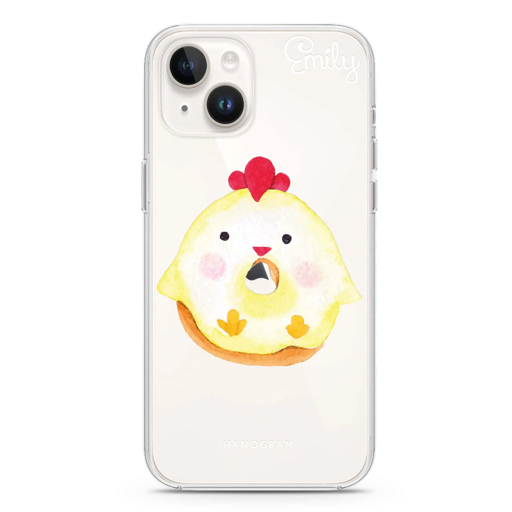 Sweet donut chick iPhone 14 水晶透明保護殼