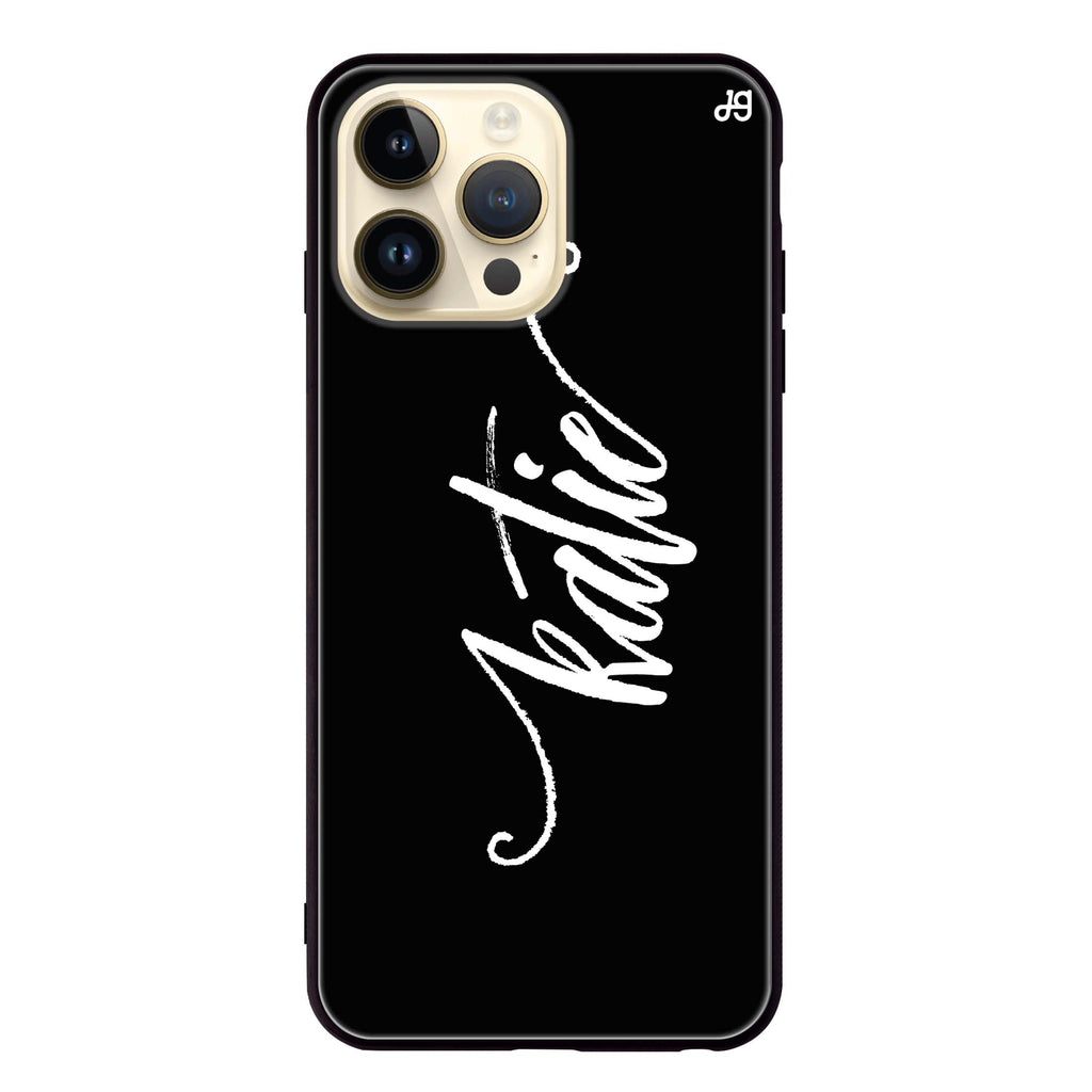 Vintage Writing iPhone 超薄強化玻璃殻