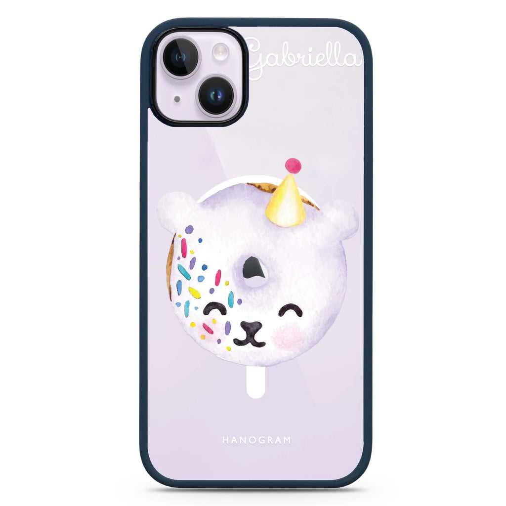 Sweet donut bear iPhone 14 Plus Magsafe 兼容防衝擊保護殼