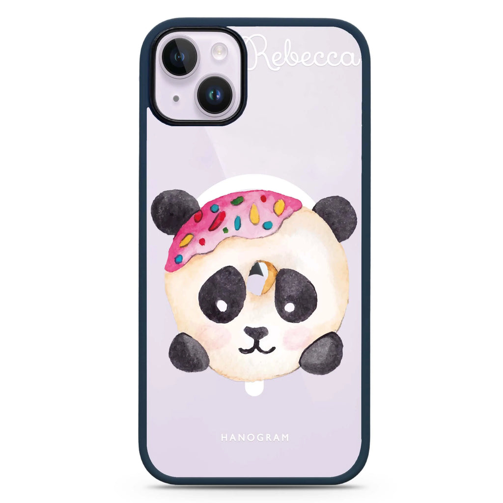 Sweet donut panda iPhone 14 Plus Magsafe 兼容防衝擊保護殼