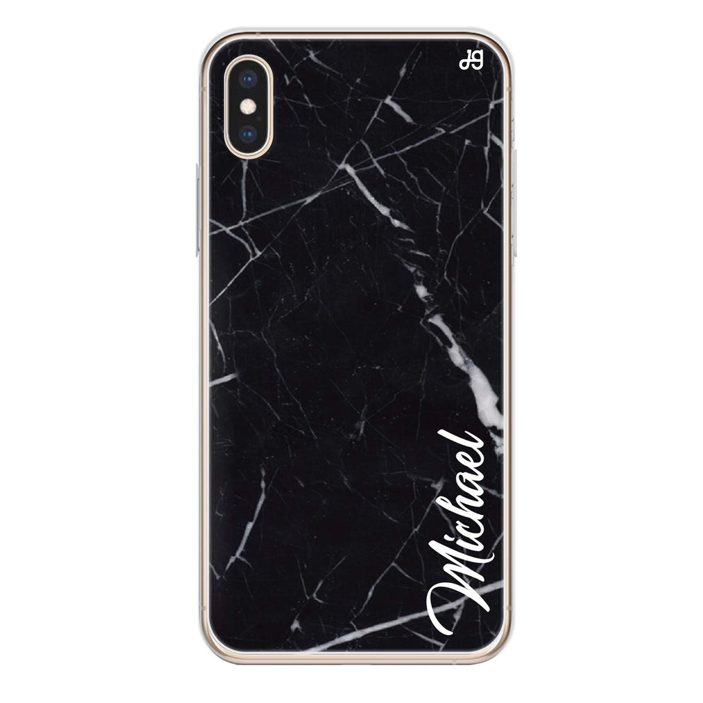 Black Marble – Deep Love iPhone XS 水晶透明保護殼