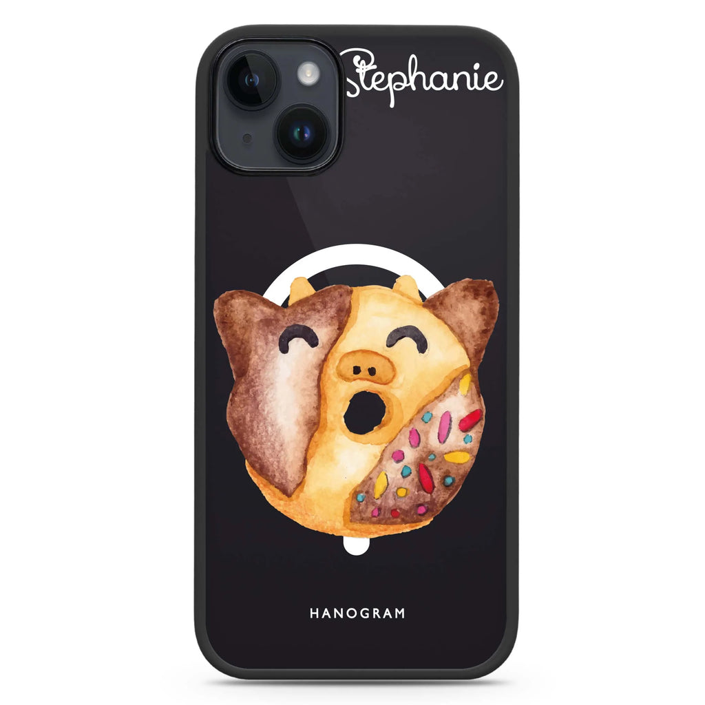 Sweet donut calf iPhone 14 Plus Magsafe 兼容防衝擊保護殼