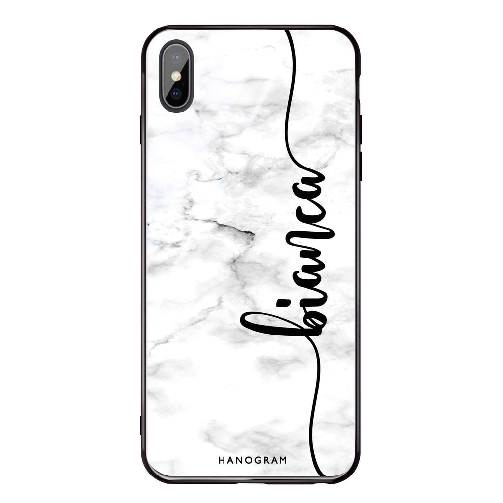 Marble Edition I iPhone XS Max 超薄強化玻璃殻