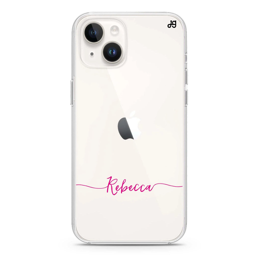 Initial handwritten iPhone 14 水晶透明保護殼