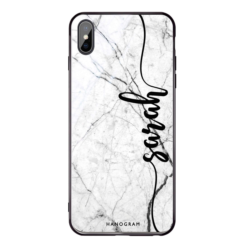 Marble Edition II iPhone XS Max 超薄強化玻璃殻
