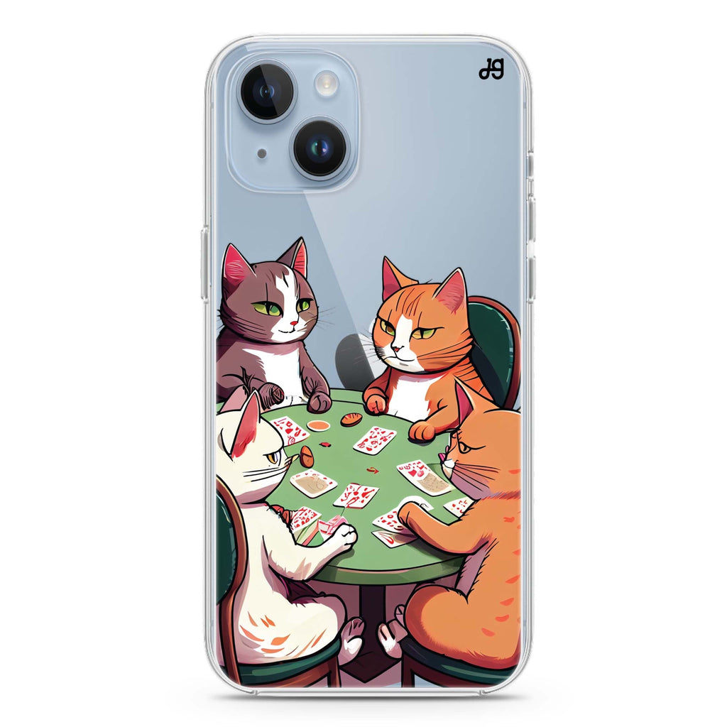 Cats & Game iPhone 14 水晶透明保護殼
