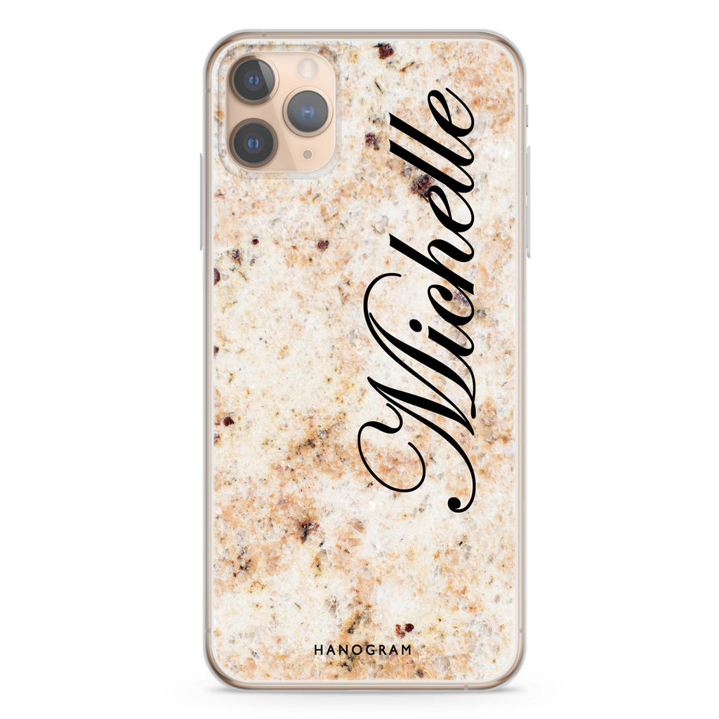 Real Marble iPhone 11 Pro 水晶透明保護殼