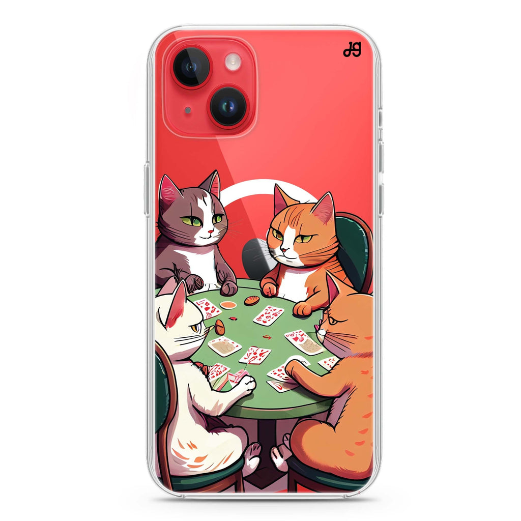 Cats & Game iPhone 14 Plus Magsafe 兼容水晶透明保護殼
