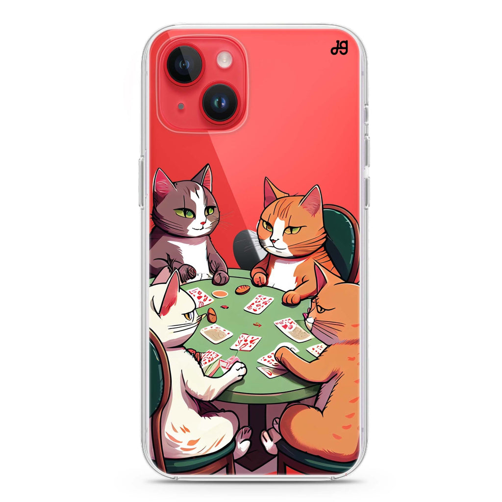 Cats & Game iPhone 14 Plus 水晶透明保護殼