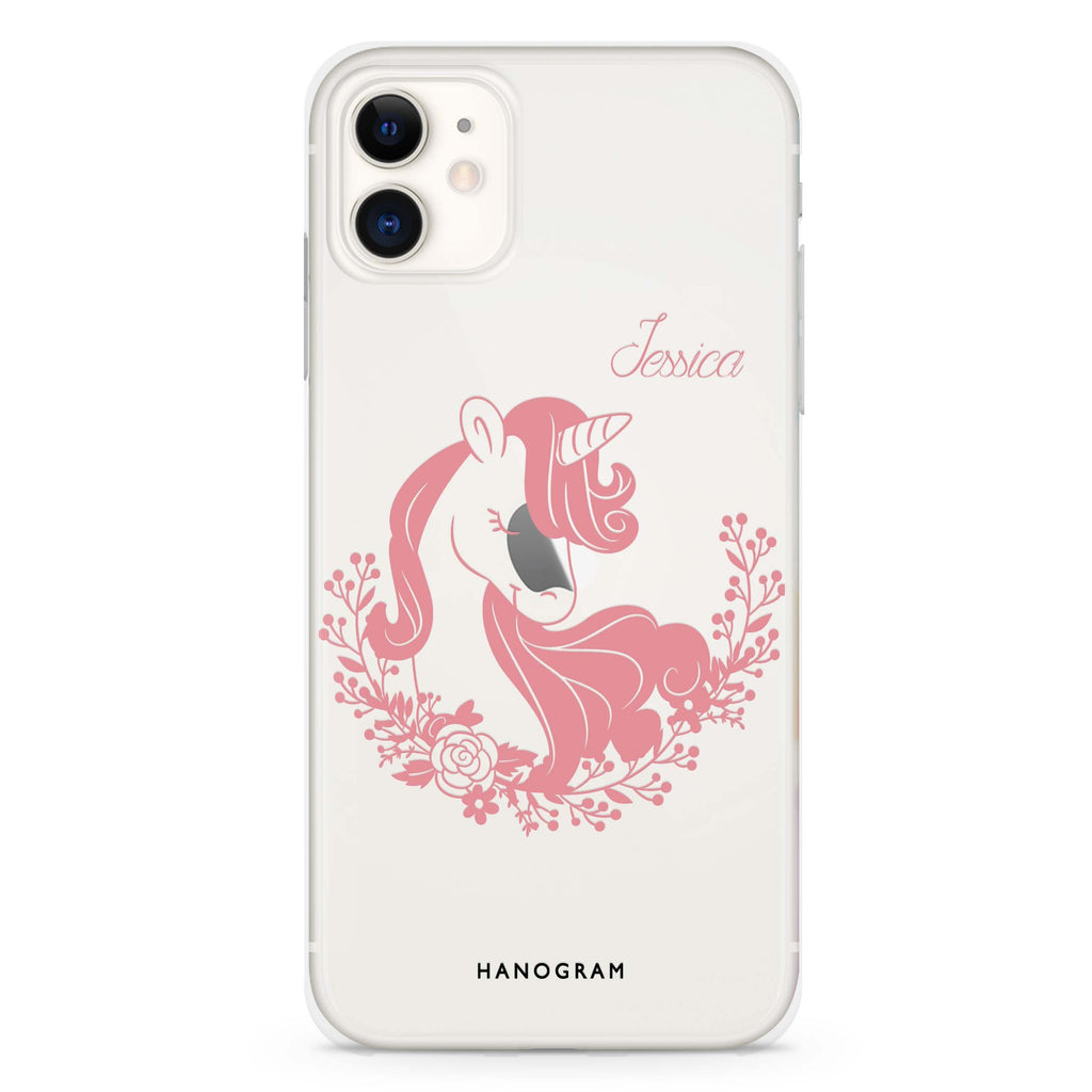Silhouette Unicorn iPhone 11 水晶透明保護殼