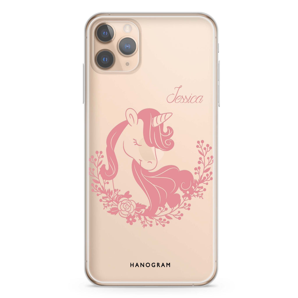 Silhouette Unicorn iPhone 11 Pro Max 水晶透明保護殼